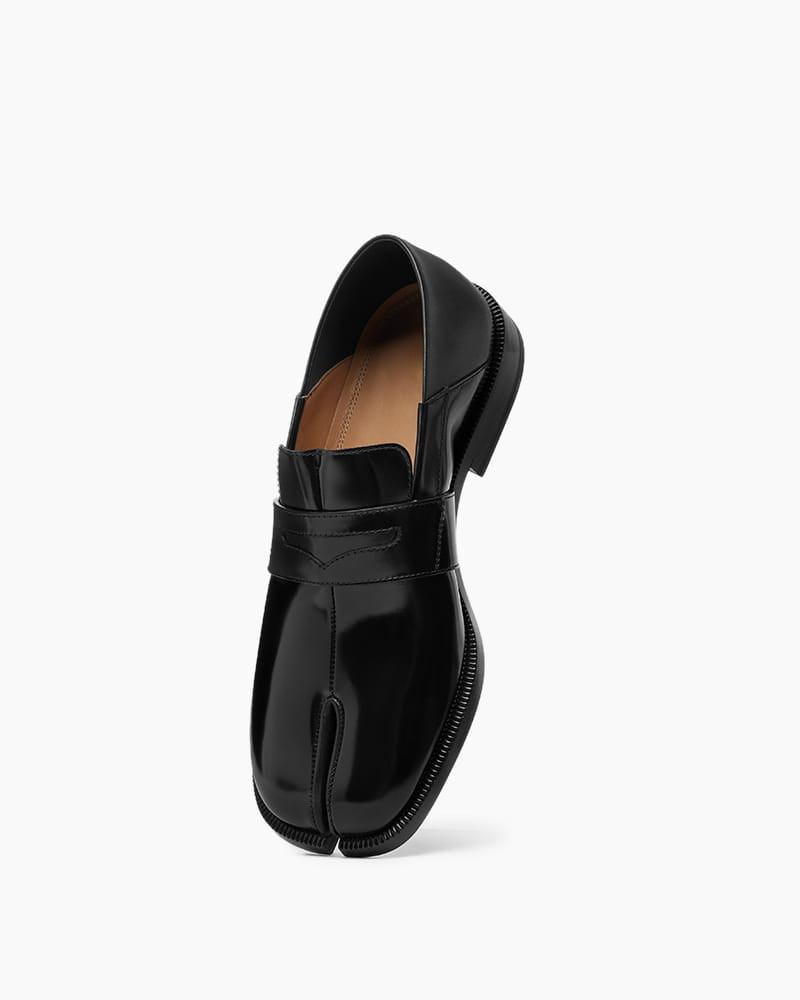 Women's Avant-Garde Glossy Split-Toe Loafer
