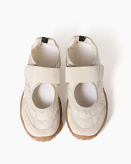 Women's Elegant Beige Lightweight Ballet Flats