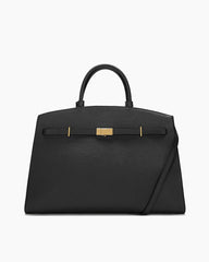 Women's Elegant Structured Top Handle Bag
