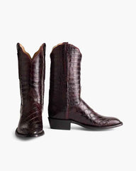 Men‘s Artisan Crocodile Pattern Western Boot