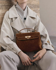 Chic-City-Daytime-Suede-Top-Handle-Satchel-4