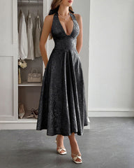 womens-afternoon-tea-elegant-halter-neck-dress