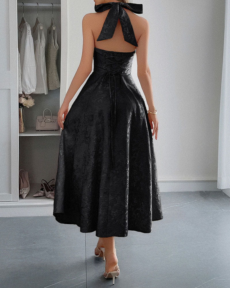 womens-afternoon-tea-elegant-halter-neck-dress