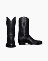 Men's Premium Crocodile Print Boot For Urban Outings
