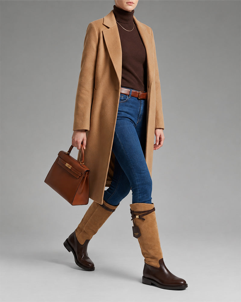 camel-suede-two-tone-knee-high-riding-boots