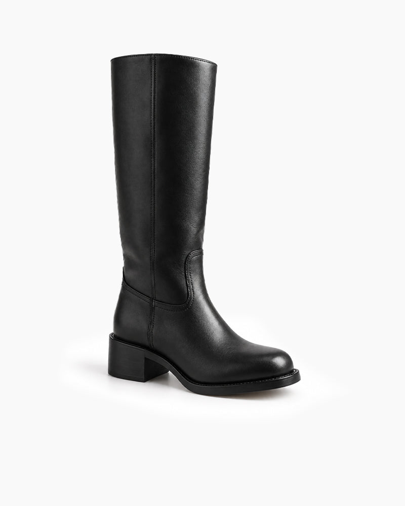 City-Square-Toe-Knee-High-Pull-On-Western-Boots-6