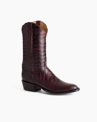 Men‘s Artisan Crocodile Pattern Western Boot