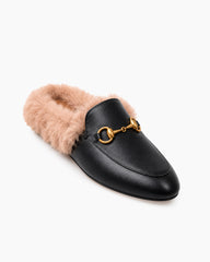 Cozy-Lounge-Faux-Fur-Lined-Backless-Mule-Slippers-6