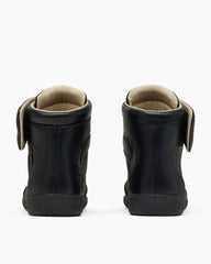 Men's Leather High-Tops for Avant-Garde Streetwear Looks