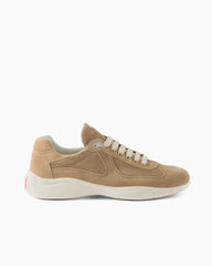 Men's Modern Suede Lace-Up Sneaker With Rubber Sole