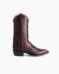 Men‘s Artisan Crocodile Pattern Western Boot
