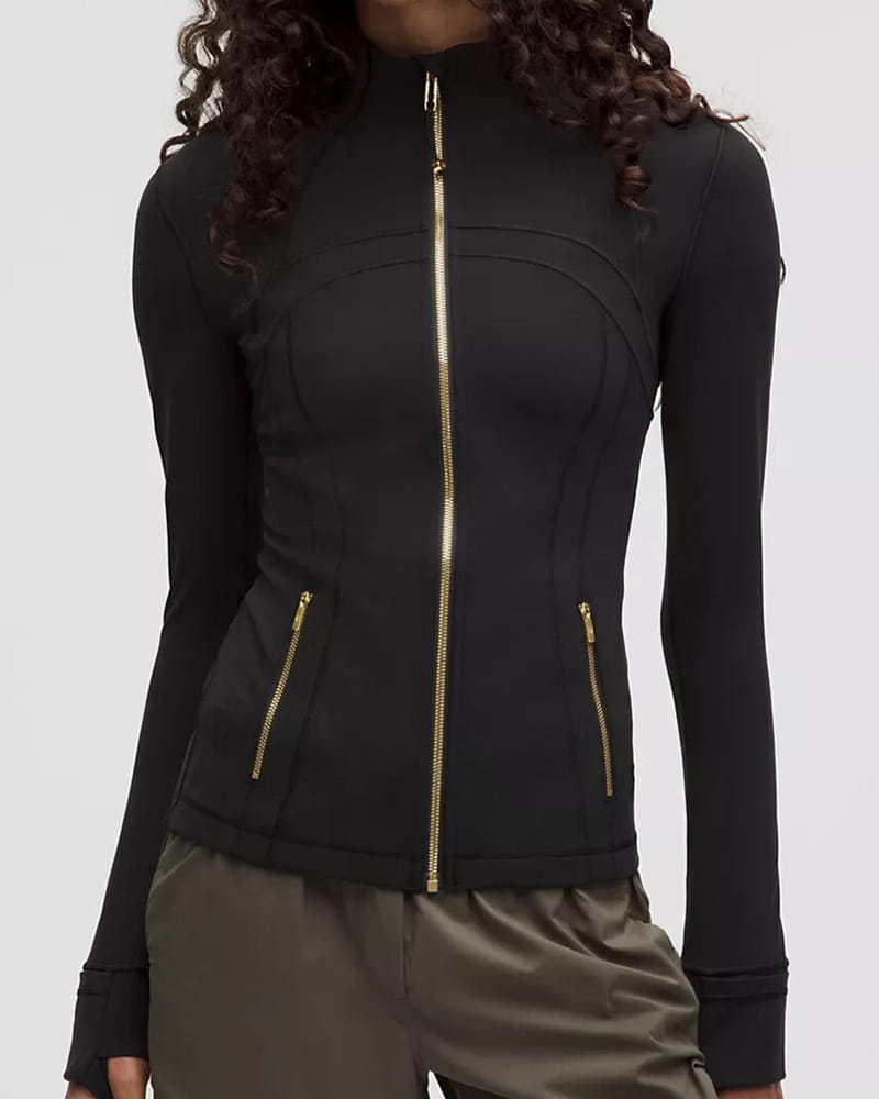 Outdoor Training Zip-Front Sculpting Jacket