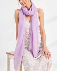 Lightweight Cashmere Travel Scarf