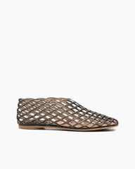 Women's Lattice Jelly Ballet Flats