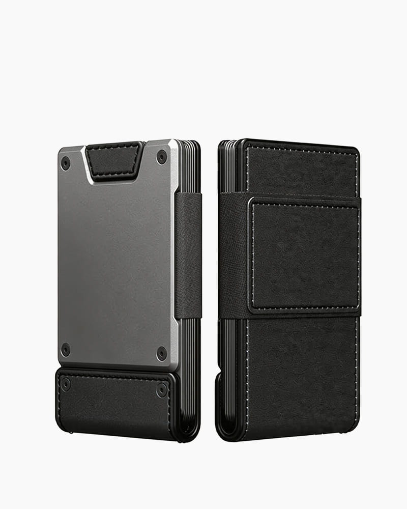 Minimalist Quick-Access Leather Wallet