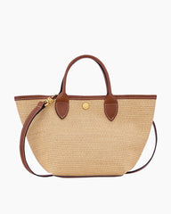 Women's Refined Elegant XS Hand Raffia Basket Bag