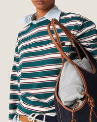 Striped Cotton Jersey Long Sleeve Tee