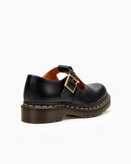Women's Leather Mary Jane Shoes with Chunky Lug Soles