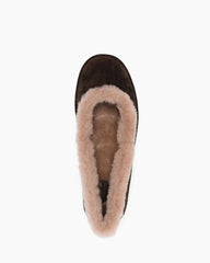 (Clean Up) Women's Brown Ballet Flats - Coffee
