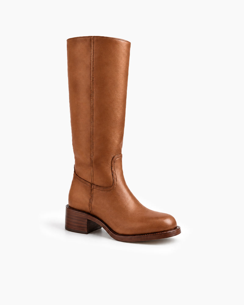 City-Square-Toe-Knee-High-Pull-On-Western-Boots-9