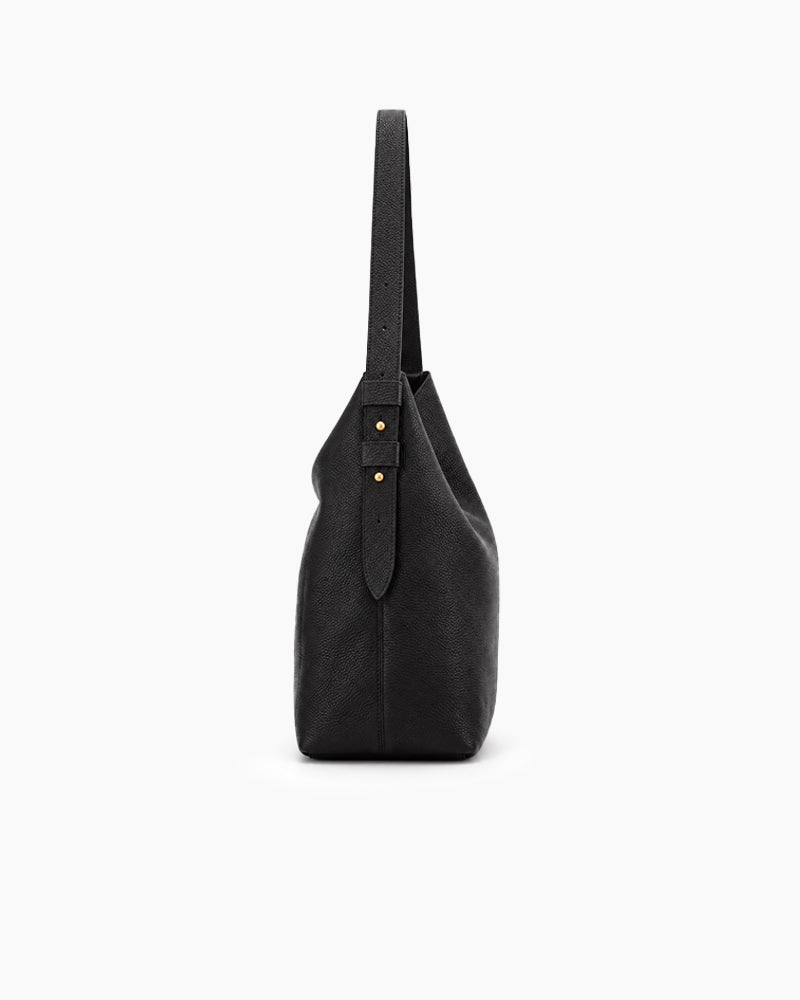 Gallery-Stroll-Textured-Leather-Shoulder-Hobo-Bag-5