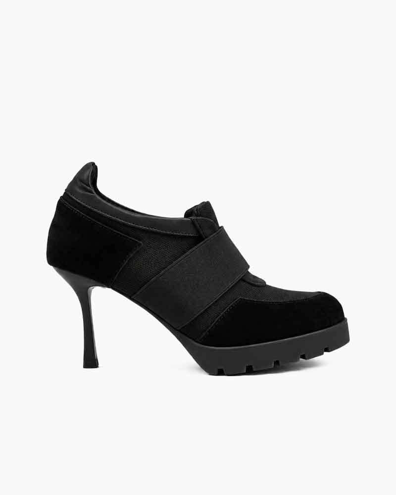Women's City Commute Knit High-Heel Sneakers