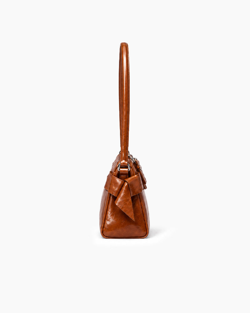 Cafe-Stroll-Shiny-Leather-Bow-Shoulder-Bag-14