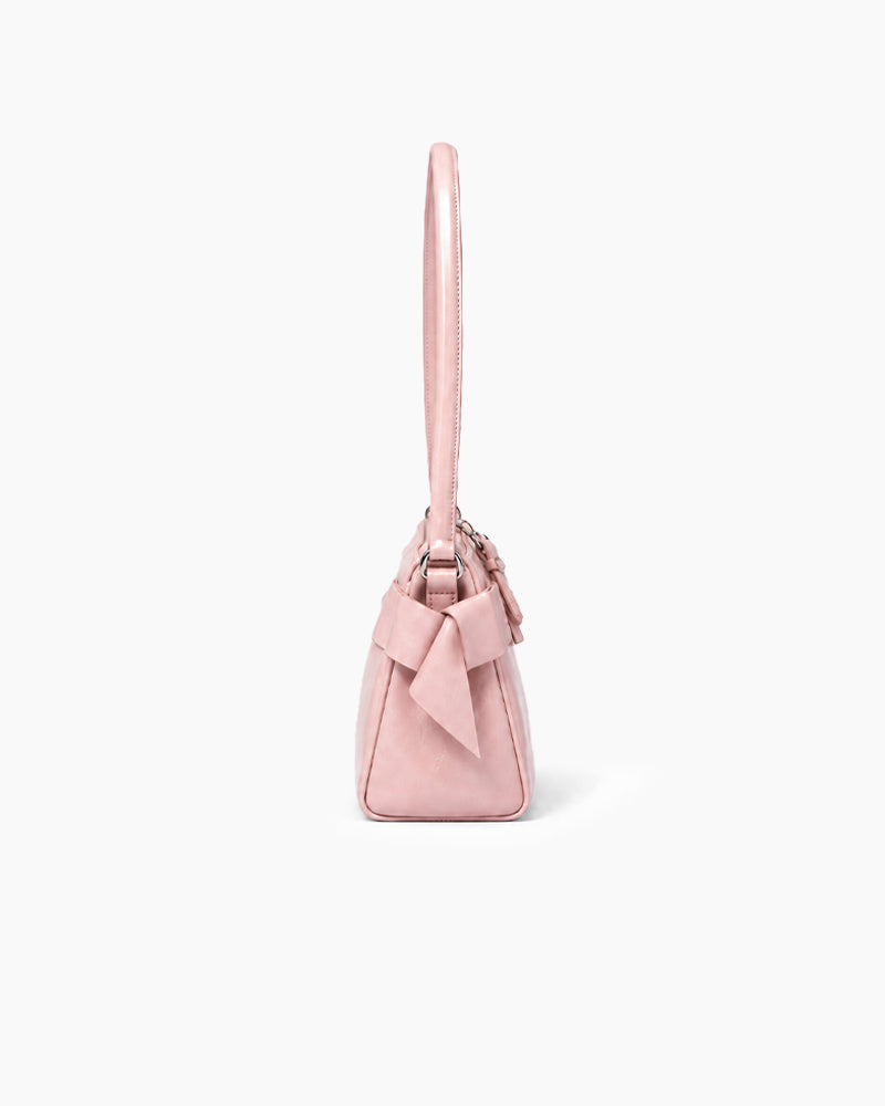 Cafe-Stroll-Shiny-Leather-Bow-Shoulder-Bag-22