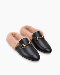 Cozy-Lounge-Faux-Fur-Lined-Backless-Mule-Slippers-5
