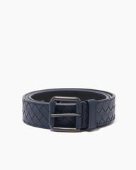 Refined Everyday Woven Leather Belt