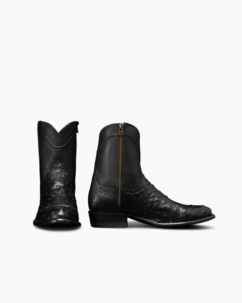 Men's Everyday Sleek Leather Zip Boot