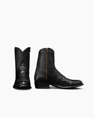 Men's Everyday Sleek Leather Zip Boot