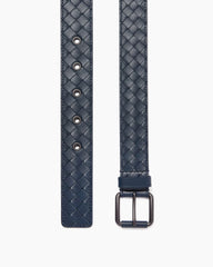 Refined Everyday Woven Leather Belt
