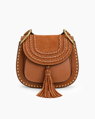 Elegant Western Braided Tassel Saddle Bag