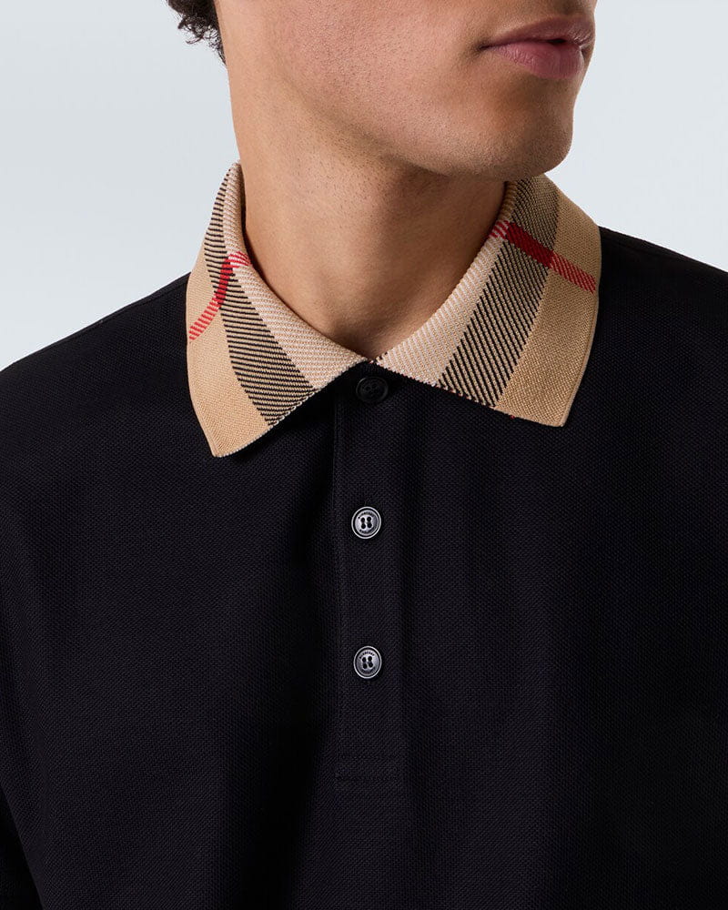 mens-resort-vacation-breathable-checkered-polo