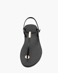 Minimalist City Beach Flat Strappy Sandal
