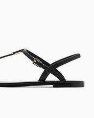 Minimalist City Beach Flat Strappy Sandal