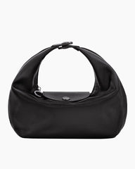 Women's Sophisticated Small Leather Carryall Bag