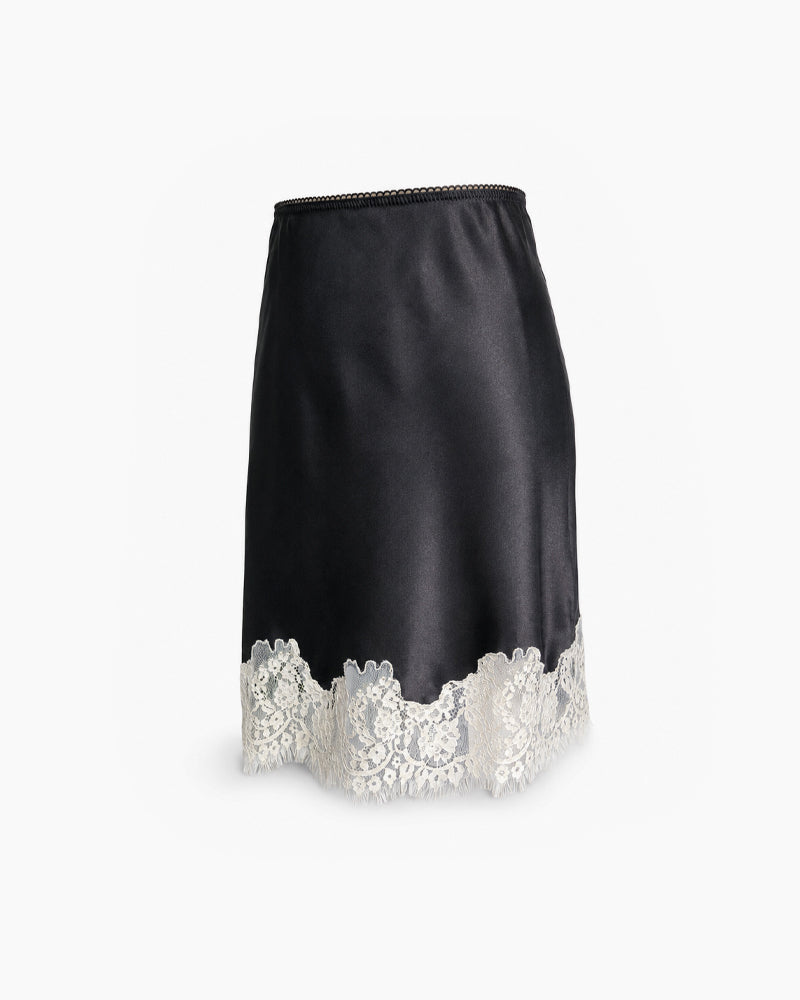 Sunlit-Brunch-Silk-Lace-Trim-Mini-Skirt-15