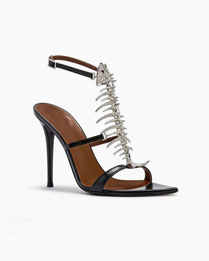 Evening-Party-Spine-Detail-Stiletto-Sandal-6