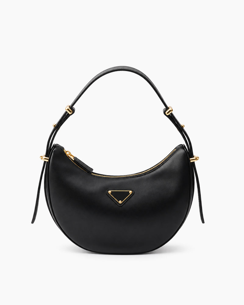 Black-Leather-Everyday-Crescent-Shoulder-Bag-6