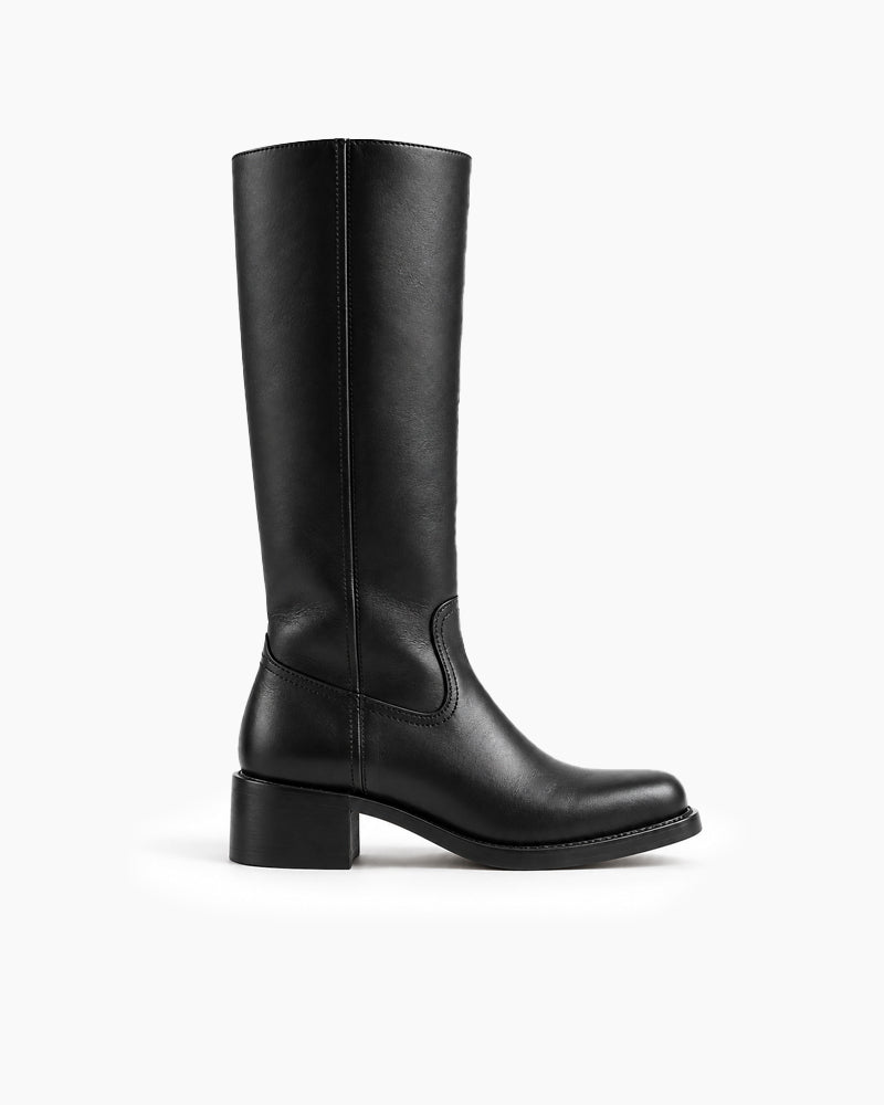 City-Square-Toe-Knee-High-Pull-On-Western-Boots-2