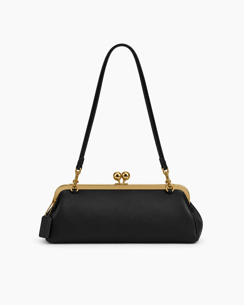 Everyday-Black-Faux-Leather-Frame-Shoulder-Bag-5