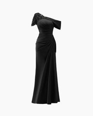 Elegant-Evening-Garden-One-Shoulder-Embellished-Gown-7