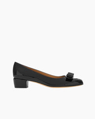 Elegant-Office-Day-Patent-Bow-Pumps-4