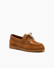 Women's Classic Suede Coastal Lace-Up Loafers