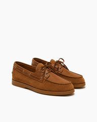 Women's Classic Suede Coastal Lace-Up Loafers