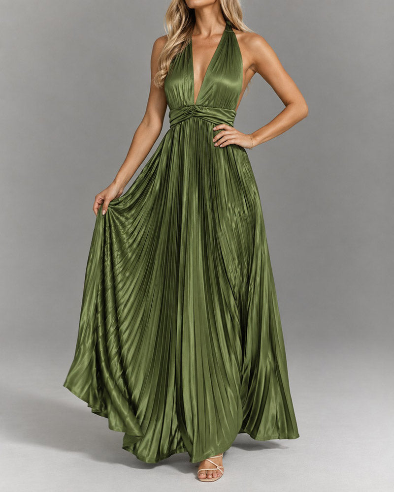 Glamorous-Party-Halter-Pleated-Maxi-Gown-Dress-11