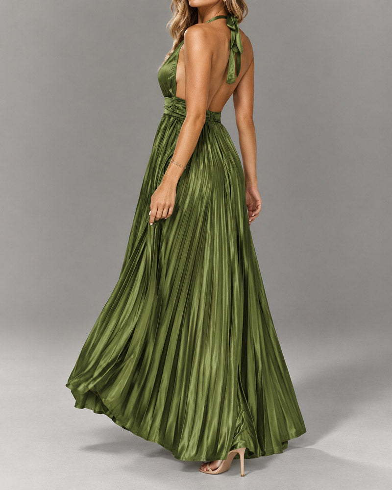 Glamorous-Party-Halter-Pleated-Maxi-Gown-Dress-10