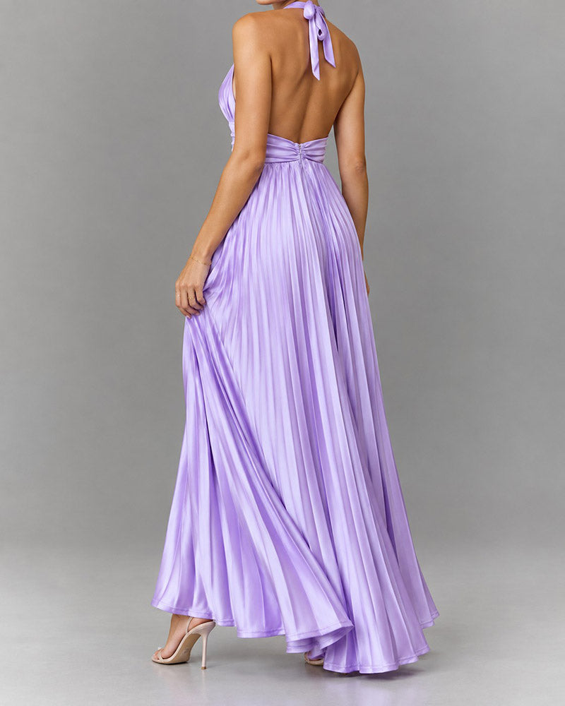 Glamorous-Party-Halter-Pleated-Maxi-Gown-Dress-29